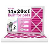 COLORFIL 14X20X1 AIR FILTER (2-PACK) | MADE IN THE