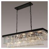 $260 WEESALIFE CRYSTAL CHANDELIERS FOR DINING ROOM