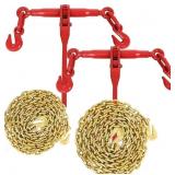 1/4" - 5/16" RATCHET CHAIN BINDER 2600LBS WITH 1/4