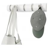UMBRA FLIP WALL-MOUNTED COAT RACK WITH 5 HOOKS   M