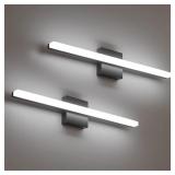 COMBUH 2 PACK BATHROOM LIGHT FIXTURES BLACK VANITY