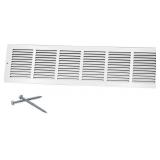 HOWEALL 30"W X 6"H DUCT OPENING SIZE STEEL RETURN