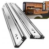 1 PAIR HEAVY DUTY DRAWER SLIDES 12 14 16 18 20 22