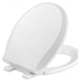 JINGZE ROUND TOILET SEAT WITH SLOW CLOSE STANDARD