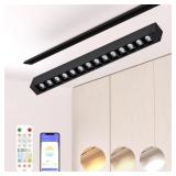 GRILLE SPOTLIGHT MAGNETIC TRACK HEAD, 24V 15W DIMM