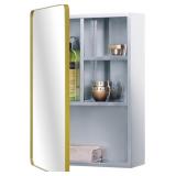 $107 FUNDIN STAINLESS STEEL MEDICINE MIRROR CABINE