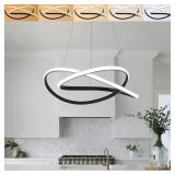 $109 MODERN CHANDELIER DIMMABLE PENDANT LIGHT FIXT