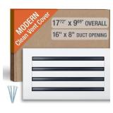 FA-STAR CLEAN MODERN AC VENT COVER 16 X 8 (DUCT OP