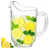 $110 PLASTIC PITCHERS 60 OUNCE CLEAR RESTAURANT JU