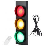 HOMIER TRAFFIC LIGHT WALL LAMP, RETRO STYLE TRAFFI