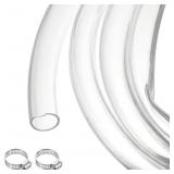 MECCANIXITY CLEAR PVC TUBING 1 1/4" ID 1 1/2" OD P