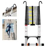 $210 20.3 FT ALUMINUM TELESCOPING LADDER, 330 LBS