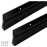 FRIENDA 2 SET DOOR BRUSH BOTTOM SWEEP BRUSH WEATHE