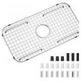 SINK BOTTOM GRID 27-1/2" X 14-1/4", CENTERED DRAIN