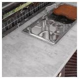 LIVELYNINE 24 INCH WIDE CEMENT GRAY CONTACT PAPER