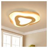 $125 LITTLEGLOVO 15.7" MODERN FLUSH MOUNT LED CHAN