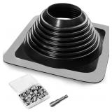 #8 EPDM METAL ROOF VENT BOOT, FLEXIBLE ROOFING BOO