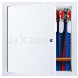 GISAFAI 24 X 24 INCH ALUMINUM ACCESS PANEL FOR DRY
