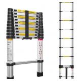 12.5FT TELESCOPING LADDER- MULTI-PURPOSE ALUMINUM