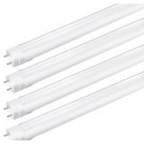 LIGHTINGWILL LED T8 LIGHT TUBE 4FT, WARM WHITE 300