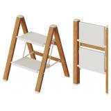 MAYI PLUS 2-STEP ALUMINUM LADDER,LIGHTWEIGHT FOLDI