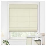 LAZBLINDS NO DRILL ROMAN SHADES FOR WINDOWS, CORDL
