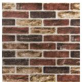 $110 ART3D 20-PACK 105 SQ.FT FAUX BRICK 3D WALL PA