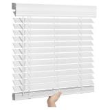 SEEYE 2 INCH FAUX WOOD BLINDS FOR INDOOR WINDOWS W
