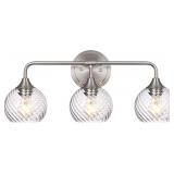 $143 MELUCEE 3 LIGHTS MODERN VANITY LIGHTS OVER MI