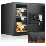 HOME SAFE BOX, SAFES WITH FIREPROOF WATERPROOF BAG