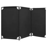 3 PANELS SAFETY BARRICADE 5.8FT FOLDABLE SECURITY
