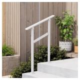 HAND RAILS FOR OUTDOOR STEPS,1-2 STEP RAILING FOR