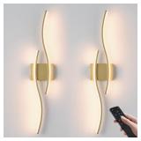 $120 KARTOOSH BATTERY OPERATED WALL SCONCES SET OF