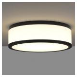 LED FLUSH MOUNT CEILING LIGHT, 15 INCH, 24W DIMMAB