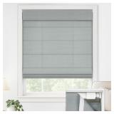 LAZBLINDS NO DRILL ROMAN SHADES FOR WINDOWS, CORDL