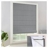 LAZBLINDS CORDLESS ROMAN SHADES - NO DRILL EASY IN