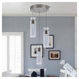PENDANT LIGHT KITCHEN ISLAND WITH REMOTE CONTROL,
