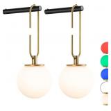 BATTERY OPERATED WALL SCONCES SET OF 2,DIMMABLE WA
