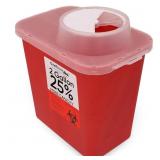OAKRIDGE PRODUCTS LARGE SHARPS CONTAINER FOR HOME
