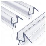 YECAYE 3 PACK 3/8" X 39" SHOWER DOOR BOTTOM SEAL,S