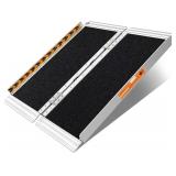 $116 FACHNUO 3 FEET PORTABLE WHEELCHAIR RAMP, NON-