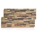 2 PACK FAUX STONE PANELS INTERIOR 45.6