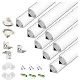 THMOOTHER 10-PACK 3.3FT 1METER V SHAPE LED STRIP A