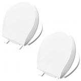 A NSFFER TOILET SEAT ROUND SOFT CLOSE 2 PACK, TOIL