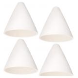 4 PACK CERAMIC FIBER RECESSED LIGHT INSULATION COV