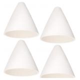 4 PACK CERAMIC FIBER RECESSED LIGHT INSULATION COV