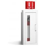 $126 ZONON SEMI-RECESSED FIRE EXTINGUISHER CABINET