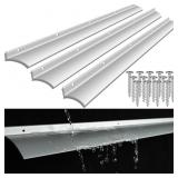 40 INCH ANODIZED ALUMINUM DOOR DRIP CAP, 3 PCS RAI