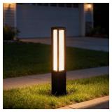 $130 SKYGLOW 26" BOLLARD LIGHT, 12V LOW VOLTAGE AL