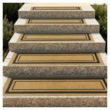 OUTDOOR STAIR TREADS FOR WOODEN STEPS, NON-SLIP RU